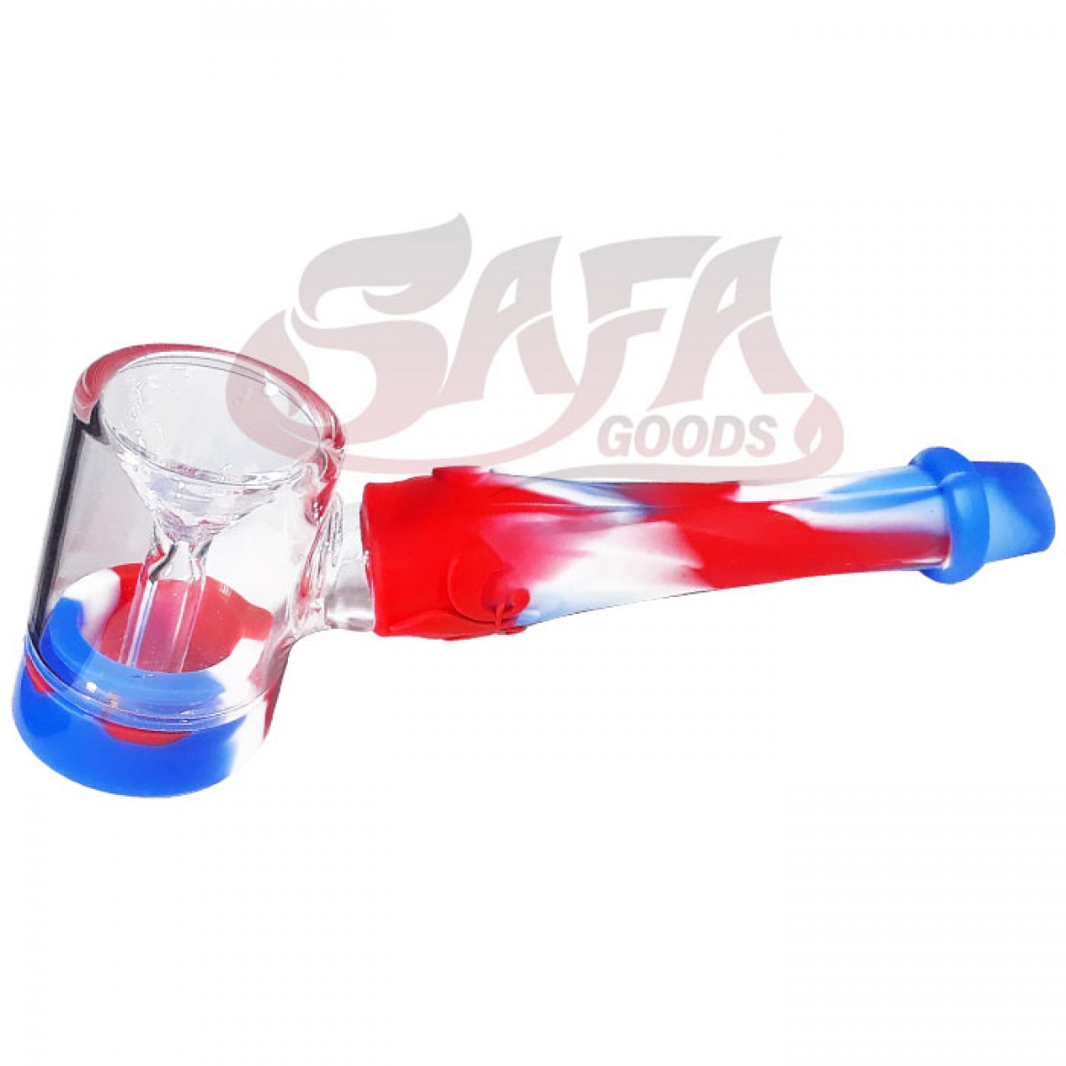 Silicone Hand Pipes w/ Water Chamber